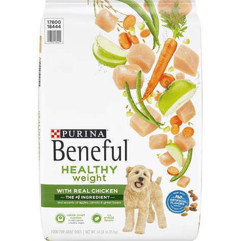 Purina Beneful Healthy Weight Dry Dog Food Healthy Weight With Real ...