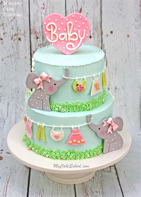 How To Make Baby Shower Cakes : 34 Diy Baby Shower Cakes / Take your ...