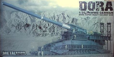 Soar Art 1/35 DORA WWII German Super Heavy Railway Gun - Metal Troops Creation, MT9511