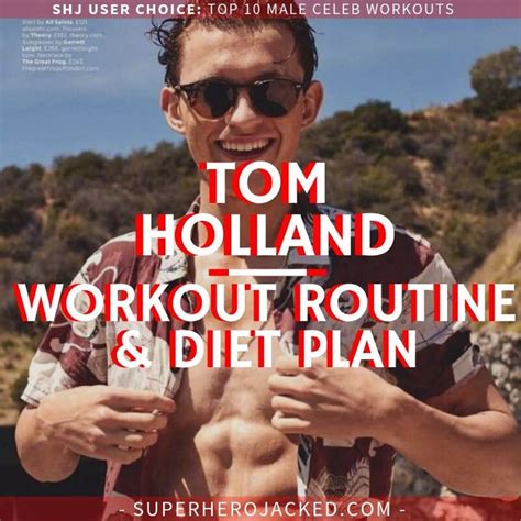 Tom Holland Workout Routine and Diet Plan | Tom holland, Workout ...