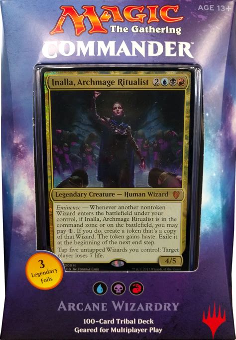 Magic: The Gathering 2017 Commander Deck - Arcane Wizardry - Walmart.com