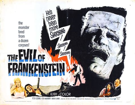 The Evil of Frankenstein poster - Hammer Horror Films Fan Art (39900442) - Fanpop