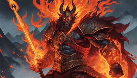 Fiery Giant: Surtr Norse Mythology