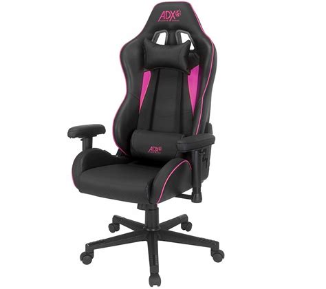 ADX Race19 Gaming Chair - Black & Pink Fast Delivery | Currysie