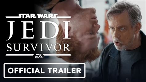 Star Wars Jedi: Survivor – Official Jedi Training Trailer (Mark Hamill ...