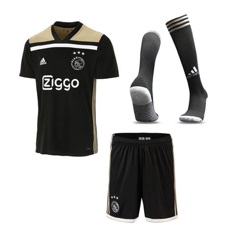 Uniforme Ajax Visitante 2018-2019 Versión Aficionado - Ponte La Camiseta