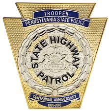 Pennsylvania State Trooper | State police, State trooper, Badge