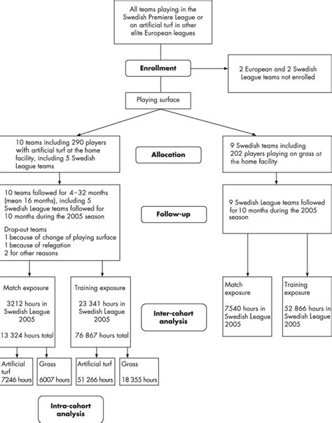 Cohort Study Flow Chart - Ponasa