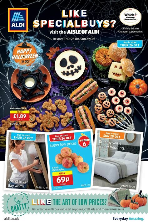 ALDI UK - Offers & Special Buys from 23 October