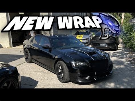 NEW WRAP ON THE FIRST 1 OF 1 HELLCAT BLUEEYE JAILBREAK CHRYSLER 300 ...