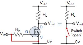 MOSFET as a Switch - Using Power MOSFET Switching