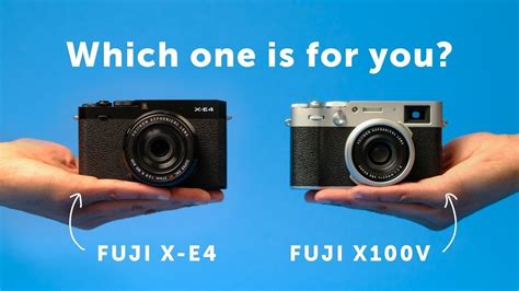 Fujifilm X-E4 Vs X100V Specs: Which Camera Comes Out on Top? - Mount It Right