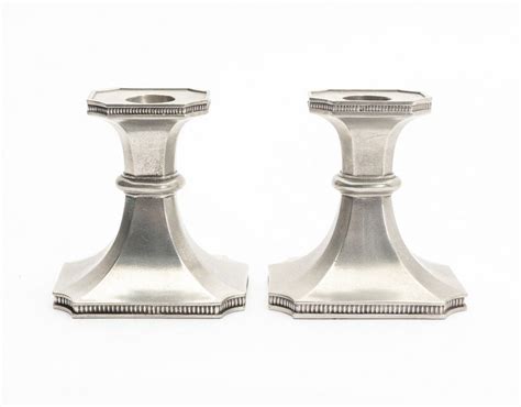 Royal Selangor Pewter Candlesticks for V&A Museum - Candelabra ...