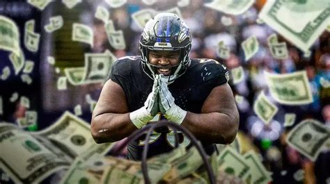 Michael Pierce, Ravens agree to 2-year, $7.5 million contract extension