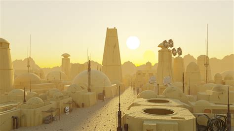 Mos Eisley spaceport... : r/blender