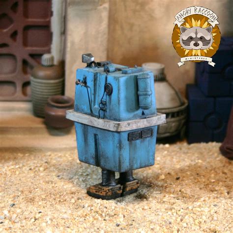 Gonk Droid 01 3.75 3D printed resin action figure | Etsy