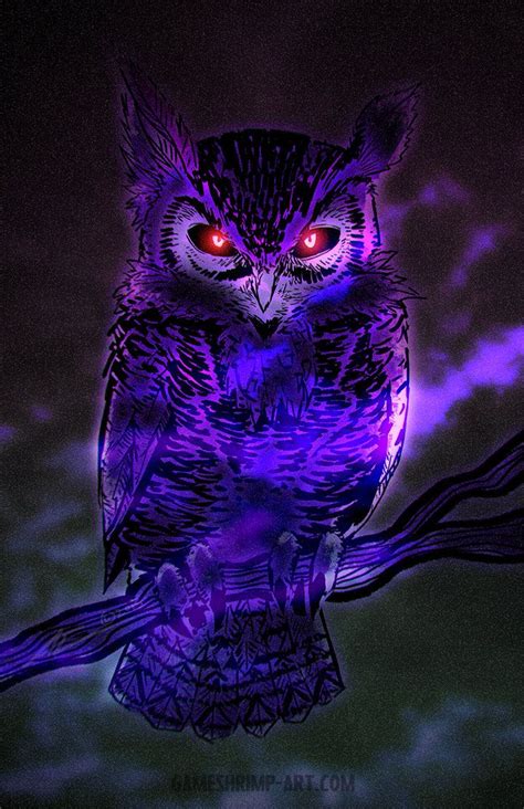 Night Owl | Lukisan hewan, Lukisan galaksi, Tato burung hantu