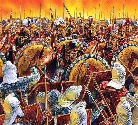 "Battle of Plataea", Peter Dennis | Greco persian wars, Ancient war ...