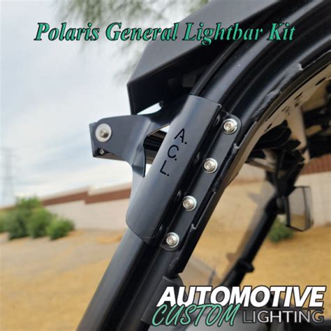 Polaris General 42" Light Bar Brackets - Automotive Custom Lighting