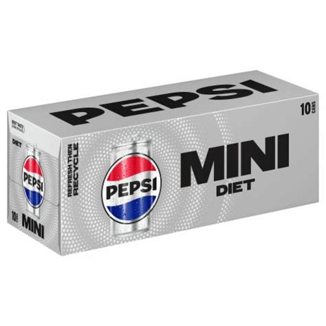 Diet Pepsi® Mini Cans, 10 pk / 7.5 fl oz - Kroger