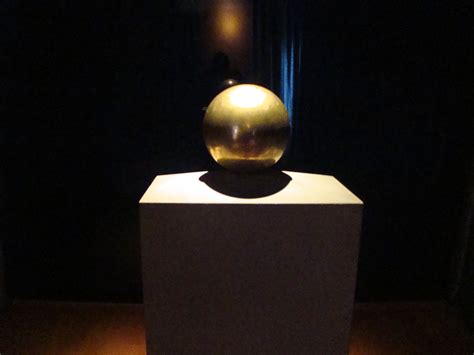 Nicola Tesla's Ashes, in his Favorite Geometrical Object, a Sphere: Nikola Tesla Museum ...