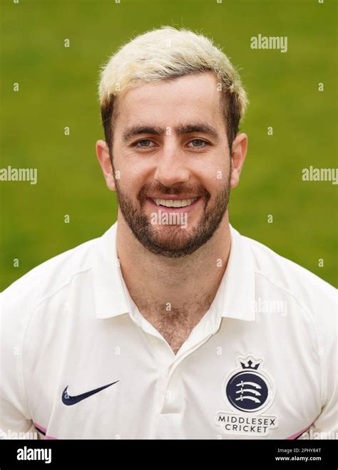 Middlesex's Stephen Eskinazi during the media day at Lord's Cricket Ground, London. Picture date ...