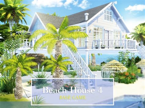 Beach House 4 by Pralinesims at TSR » Sims 4 Updates