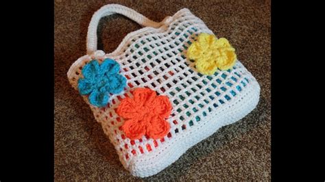 CROCHET How To #Crochet Summer Beach Bag #TUTORIAL #238 LEARN CROCHET ...