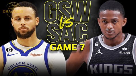 Golden State Warriors vs Sacramento Kings Game 7 Full Highlights | 2023 WCR1 | FreeDawkins - YouTube