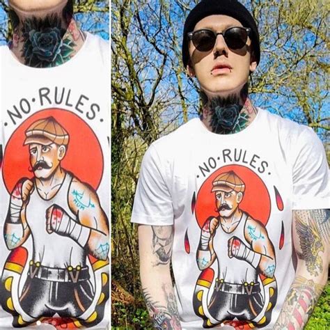 NO RULES Tattoo T Shirt 100% Organic Cotton T-shirt | Etsy