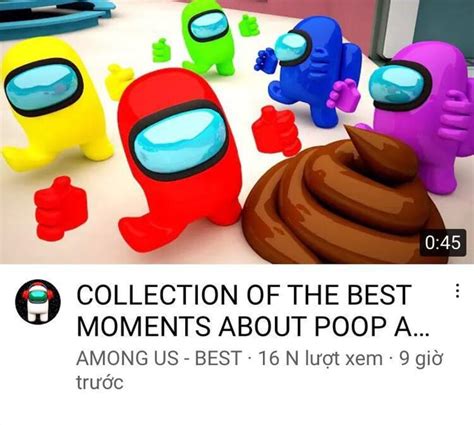 COLLECTION OF THE BEST MOMENTS ABOUT POOP A... AMONG US - BEST 16 N ...