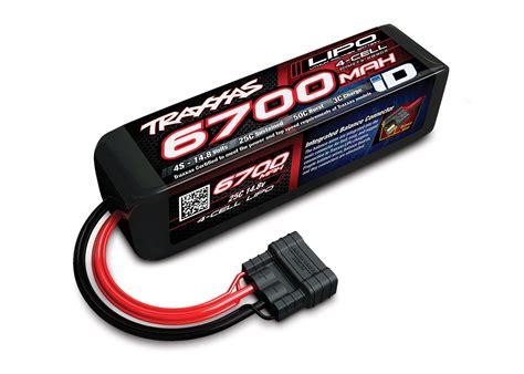 Traxxas 4S "Power Cell" 25C LiPo Battery w/iD Traxxas Connector (14.8V/6700mAh)