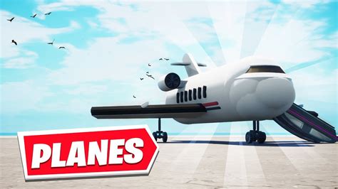 Building a Plane / Private Jet in Fortnite! - YouTube