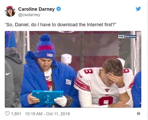 Meme’s the Word: NY Giants Daniel Jones and Eli Manning Get Meme’d | John Bohonyi