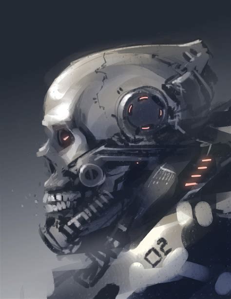 skeleton helmet by ProgV on DeviantArt