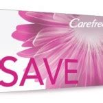 *Expired* Free Sample Carefree Liners plus coupon - Freebies 4 Mom