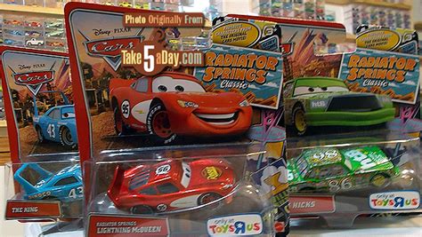 Take Five a Day » Blog Archive » Mattel Disney Pixar CARS Diecast: CARS 1 Diecasts Return to ...