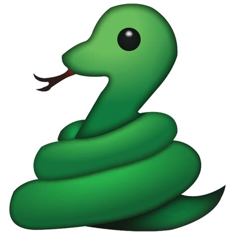 Download Snake Emoji Icon | Emoji Island