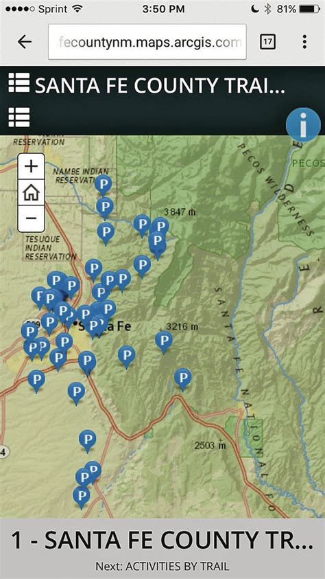 Santa Fe County develops online trails map | Features | santafenewmexican.com