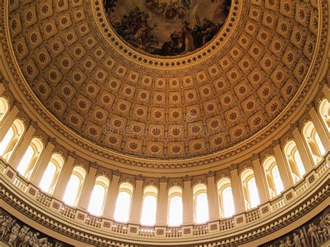 US Capitol Dome Rotunda Washington DC Stock Photo - Image of monument ...