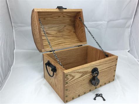 Pirate's Treasure Chest Keepsake box – King's Fine Woodworking Inc