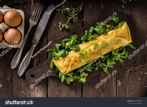 6,572 French omelette Images, Stock Photos & Vectors | Shutterstock