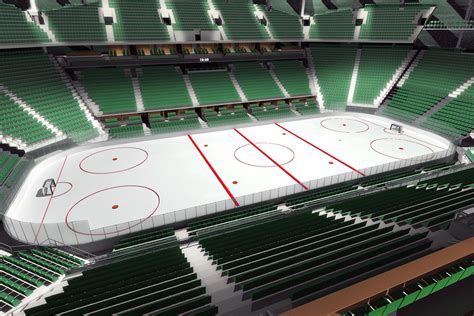 Seattle hockey arena has green seats for fans, no seats for players ...