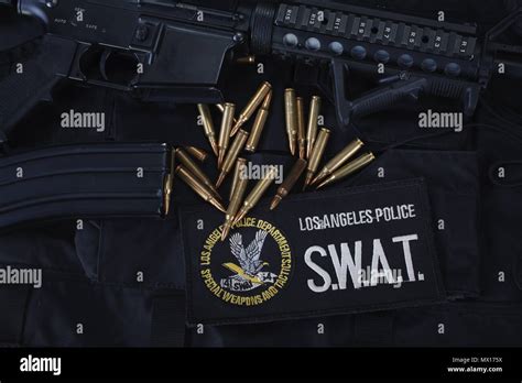 Swat special weapons tactics unit hi-res stock photography and images ...