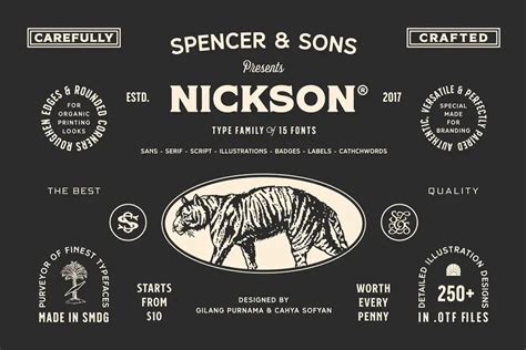 S&S Nickson Font Bundle - Social Security Card Fonts - UpFonts