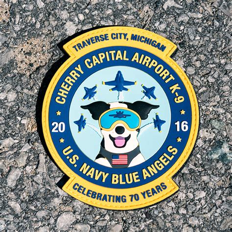 Blue Angels Patch – Piper the Airport K-9