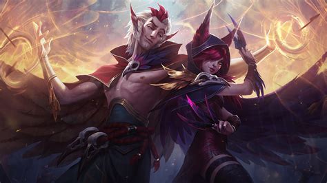 Xayah, Rakan, LoL, Star Guardian, Splash Art, 4k HD Phone Wallpaper | Rare Gallery