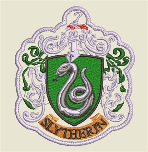 Embroidery Pattern Slytherin Logo - A.G.E Store anime patterns