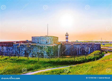 Southsea castle stock photo. Image of sunset, outdoor - 73705768