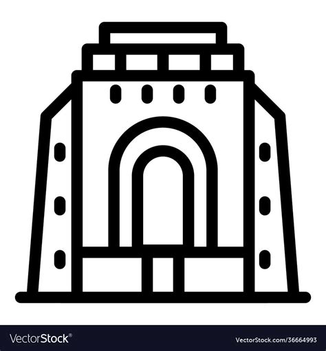 Voortrekker monument Royalty Free Vector Image